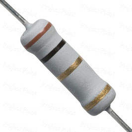 Mesure de Bias résistance de précision 1% : Métal Oxyde 1 ohm 1w compacte et anti flamme.
