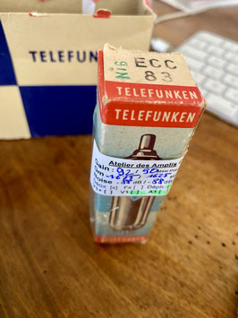ECC83 TELEFUNKEN Smooth Plate  12AX7   **** RARE NEW in BOX