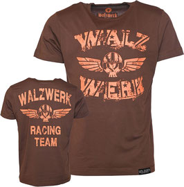 WalzWerk "Racing Team" Shirt, braun