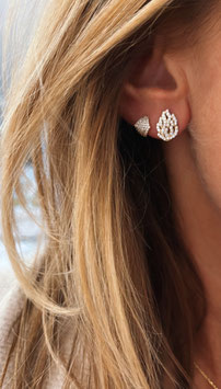BOUCLE FLAMME DORÉE