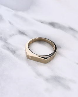 BAGUE JENY ONE DIAMS DORÉ