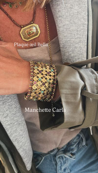 BRACELET/ MANCHETTE MULTICOLORE DJULIA