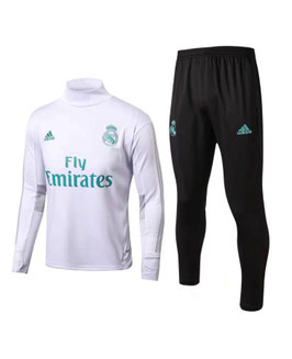 Real Madrid Trainingspak Wit - Seizoen 2017-2018 { 1055 }