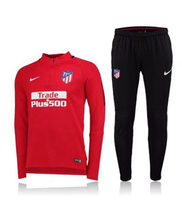 Atletico Madrid Trainingspak Rood- Seizoen 2017-2018 { 1066 }