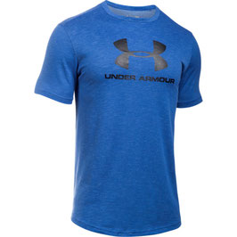 Under Armour Sportstyle Branded Tee Blue Marker / Black