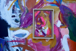 Neon/ Juli 2024 /20x30 / Mixed Media on Canvas