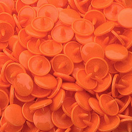 Pressions en plastique - col. orange
