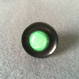 Unikatring " black/green"