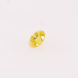 V 0,09 ct, Fancy Vivid Yellow*, I*, Round