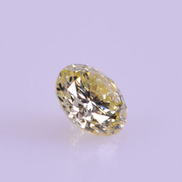 V 0,17 ct, Fancy Yellow*, VS*, Round