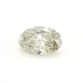 1,04 Carat, VS2, Natural Fancy Grayish Yellowish Green, Oval, GIA Certified