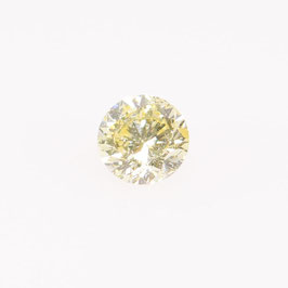 0,11 ct, Fancy Yellow*, SI*, Round