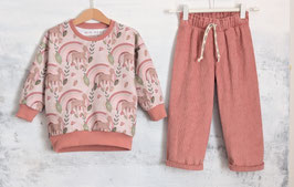 Kuschelset Rainbow Deer rosenholz 92