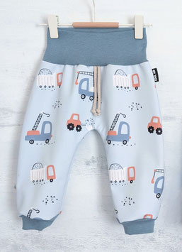 Softshell Hose Cool Kid Autos hellblau 74/80