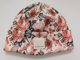 Hipster Beanie AWESOME (EINDRUCKSVOLL) Flowers 42-46cm ca. 4-12 Monate