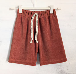 Frottee Shorts BEACH TIME ziegelrot 98/104