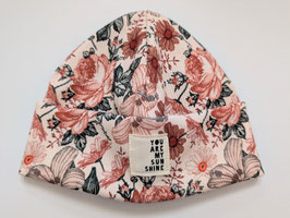 Hipster Beanie YOU ARE MY SUNSHINE Flowers 42-46cm ca. 4-12 Monate
