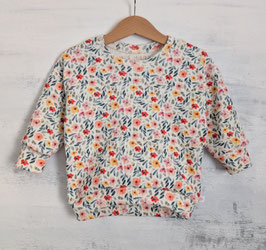 Oversized Sweater Flower Love 74 (6-12Mt.)
