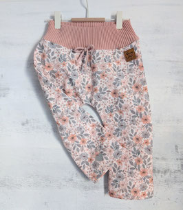 Softshell Matsch-Hose bloom where you are planted Blumen pastell 86/92 (ca. 2-3 Jahre)