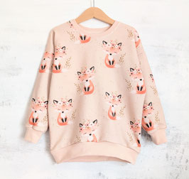 Oversized Sweater Füchsli nuderosa 116