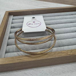 PULSERAS DE CAÑA GRABADA
