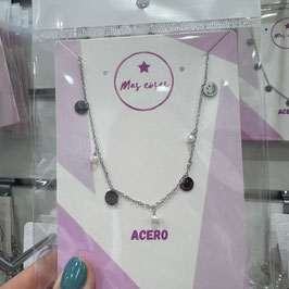 COLLAR PLATEADO CARITAS