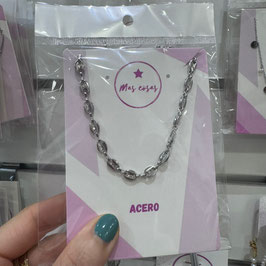 COLLAR PLATEADO MAREL