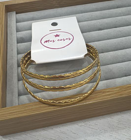 PULSERAS DE CAÑA ZIGZAG