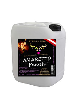 Amaretto Punsch "Steirer Rudi" - 10 Liter