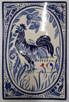 Placa Domiciliaria Pintada a mano réplica de Diseños especiales Rectangular