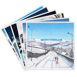 Art Christmas Cards Multipack