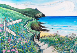 Praa Sands Art Print