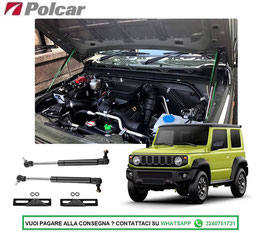 Modifica Pistoncini a Gas Cofano Suzuki Jimny 2018-2024