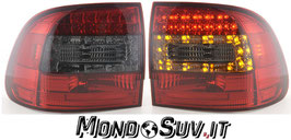 Kit 2 Fanali Stop Posteriori LED Smoke Red Porsche Cayenne 02-06