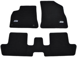 Set 4 Tappeti Auto Moquette Peugeot 3008 2009-2015