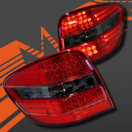 Kit 2 Fanali Stop Posteriori LED Smoke Red Mercedes ML 05-08