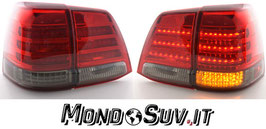 Kit 2 Fanali Stop Posteriori LED Smoke Red Toyota Land Cruiser 07-08