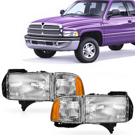 Fari Fanali Frecce Anteriori Dodge Ram 1994-2001
