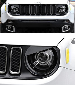 Set 2 Carene Palpebre Fari Jeep Renegade 2015>