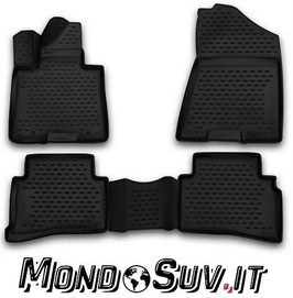 Set 4 Tappeti Auto Gomma con Bordo KIA Sportage 4