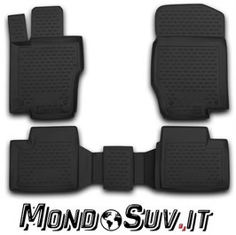 Set 4 Tappeti Auto Gomma con Bordo Mercedes ML 06-11