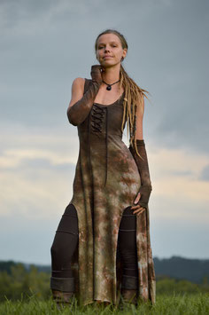 Dress with Armcuffs