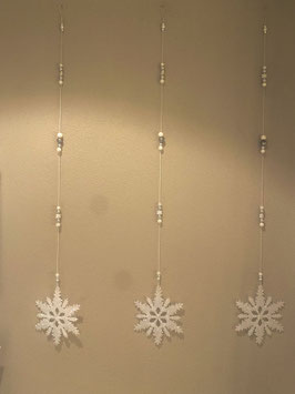 Schneeflockenhänger Kristal