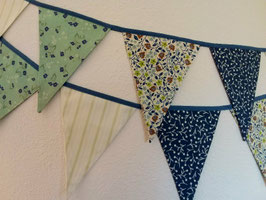 Wimpel-Girlande "Blue Day"