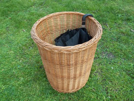 Papierkorb XXL, Schirmständer aus gesottener Weide