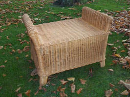 Sitzhocker, Fußhocker aus Rattan