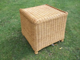 Fußhocker, Sitzhocker, Rattan