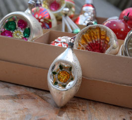 Pegel met deuk zilver, multi (4669)