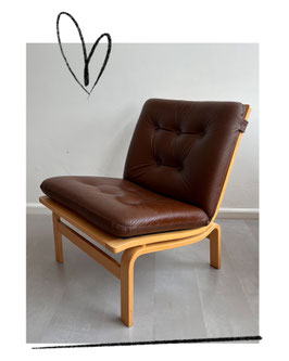 Vintage fauteuil Karl-Erik Ekselius voor J.O. Carlsson