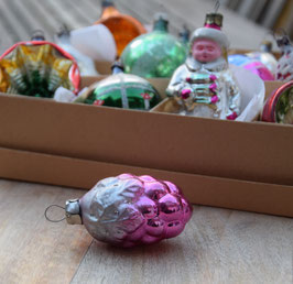 Tros druiven roze/lila, glitter (7071)